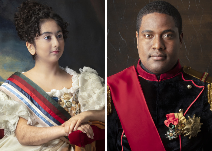 I Reconstruct Historical Portraits Of Monarchs With Refugees