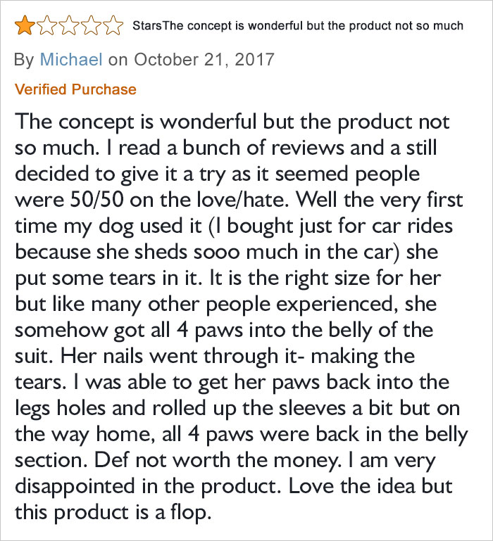 Amazon Is Selling Dog Onesies That Protect Your House From Shedding And Helps Reduce Their Anxiety