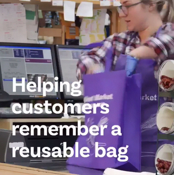 Vancouver Grocery Store Is Giving Out Embarrassing Plastic Bags To Remind Customers To Bring A Reusable