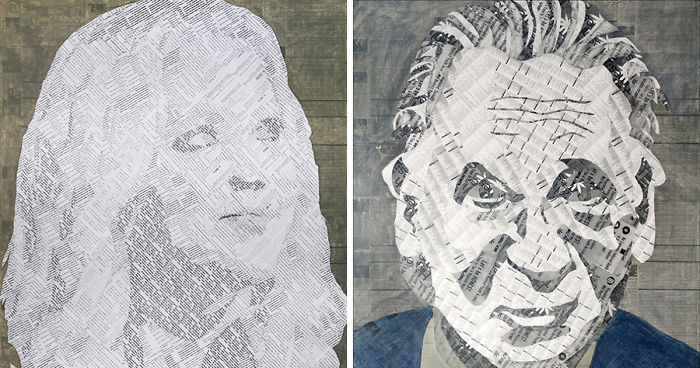 I Use Materials From The Subject’s World To Create Their Likeness