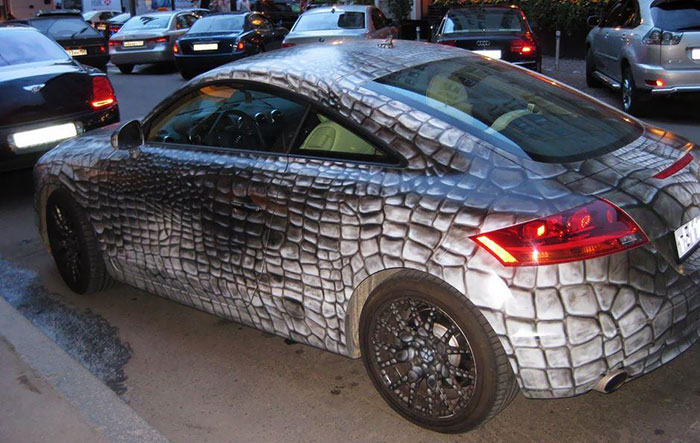 Expensive Paint Job, Zero Taste