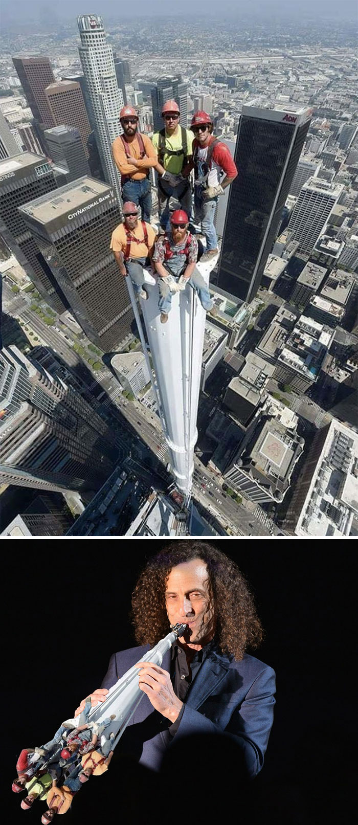 Skyscraper Construction Workers