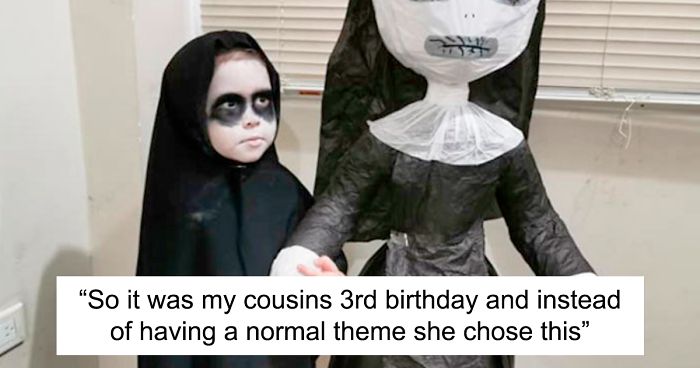 3-Year-Old Picks ‘The Nun’ Movie As Her Theme For The Party, Gets A Response From The Main Actress