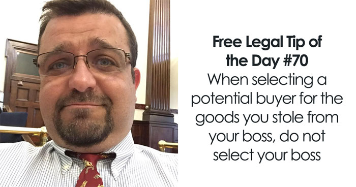 Lawyer Posts Hilarious Legal Advice Based On Crazy Things He’s Seen In Over 20 Years Of Experience (30 New Pics)