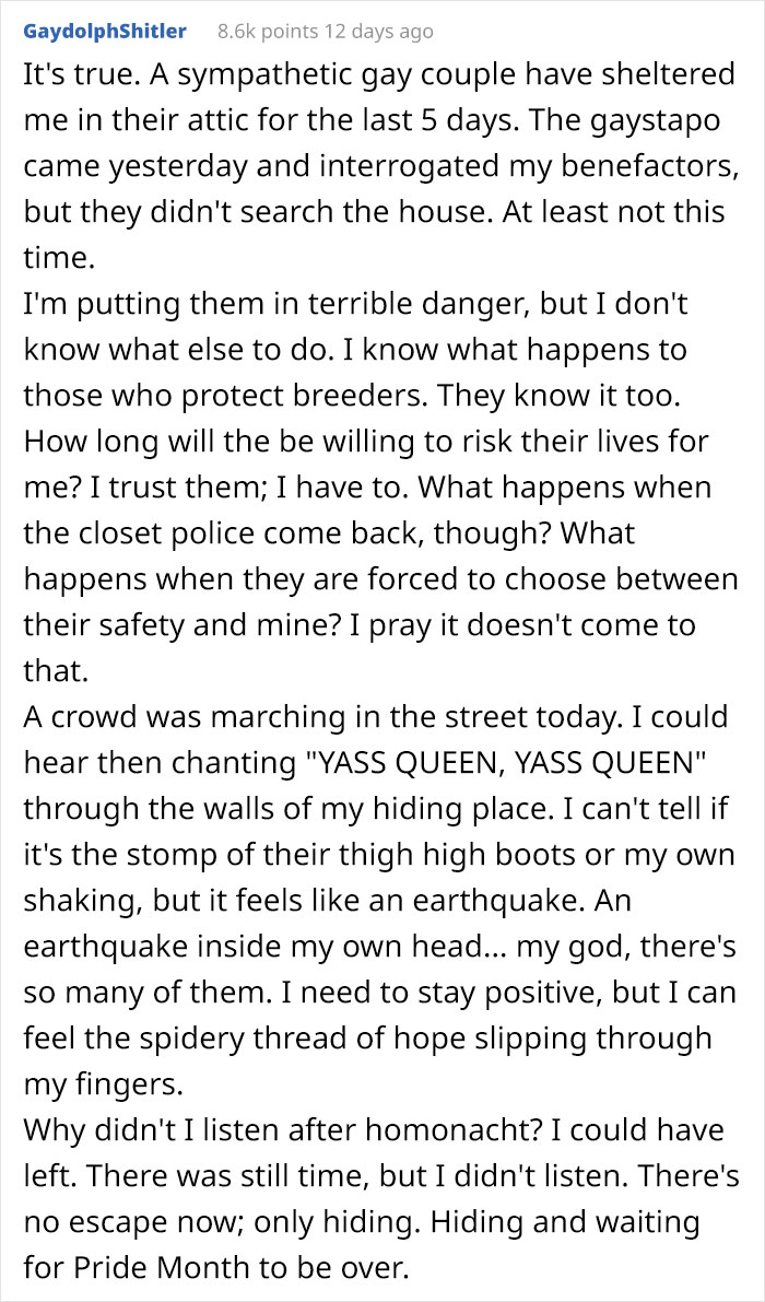 22 Sassiest Responses To Homophobe Comparing Being Straight During Pride Month To Being A Jew In Nazi Germany