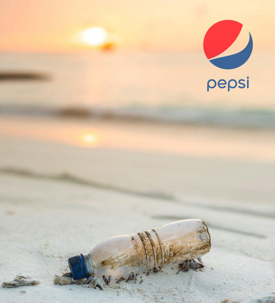 I Design Ads Of Major Companies That Show The Harsh Reality (Warning: Upsetting Content)