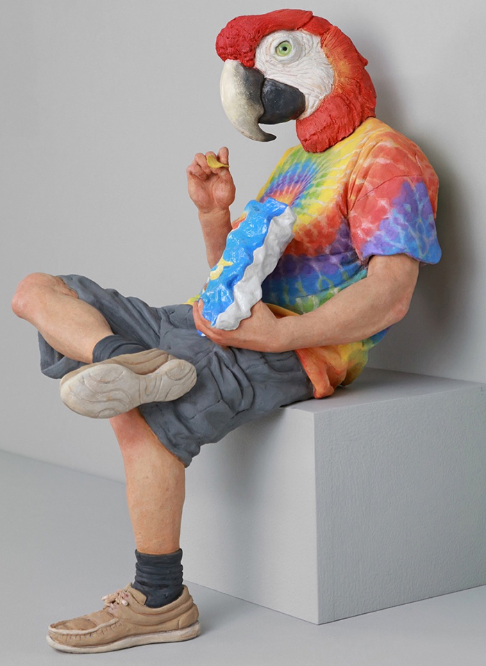 This Artist Gives Animal Heads To People And The Result Is Freakishly Real This Artist Gives Animal Heads To People And The Result Is Freakishly Real