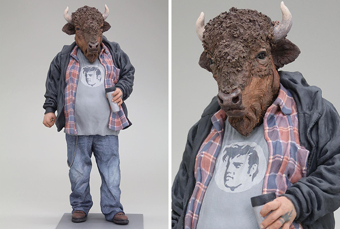 This Artist Gives Animal Heads To People And The Result Is Freakishly Real This Artist Gives Animal Heads To People And The Result Is Freakishly Real