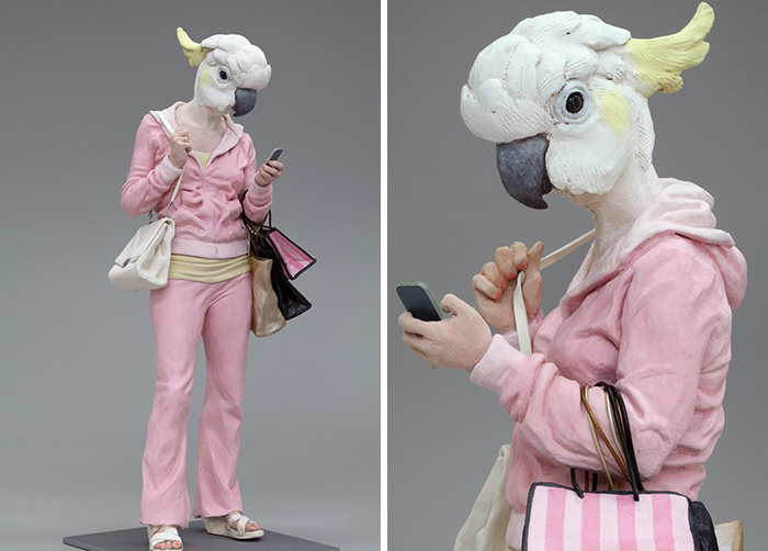 This Artist Gives Animal Heads To People And The Result Is Freakishly Real