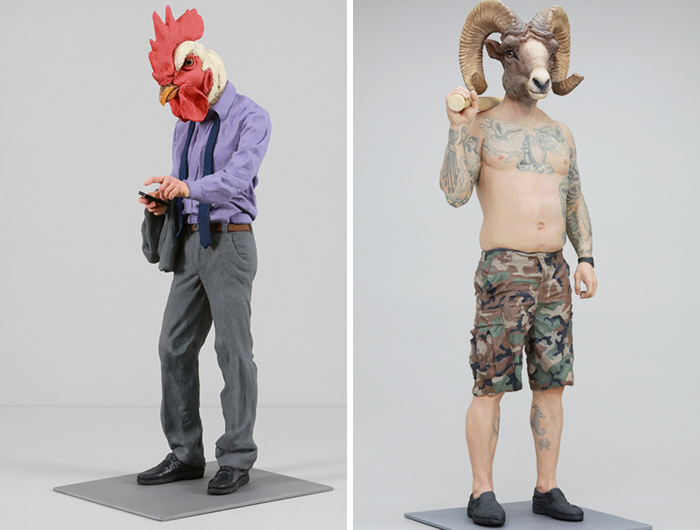 This Artist Gives Animal Heads To People And The Result Is Freakishly Real