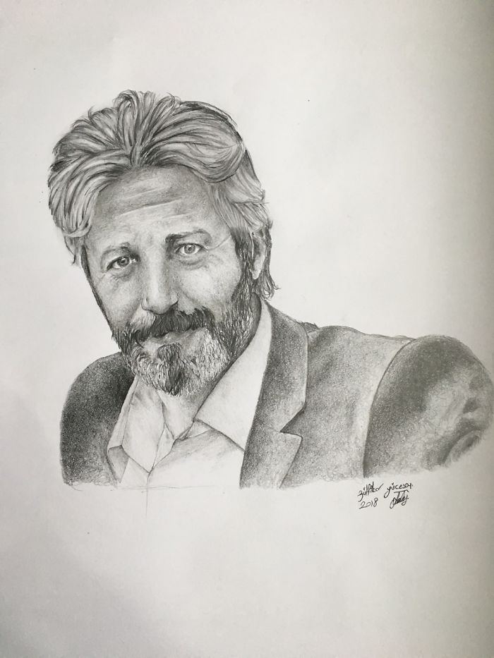 In The Size 35x50cm 120gr Paper