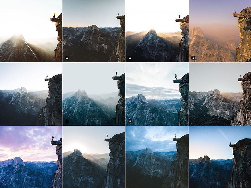 Someone Standing On This One Ledge From This One Vantage Point