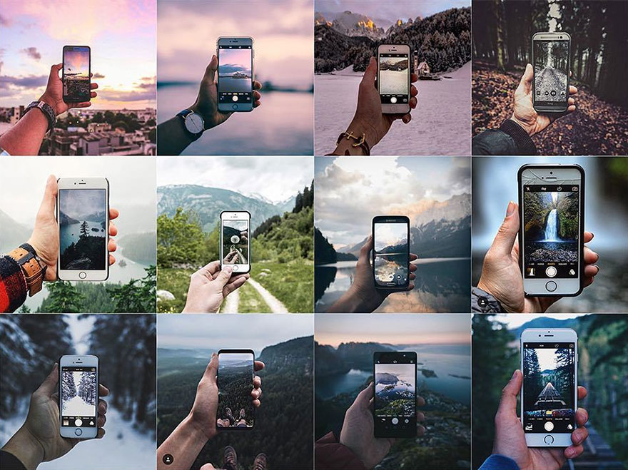 Vertical Phone In The Wild