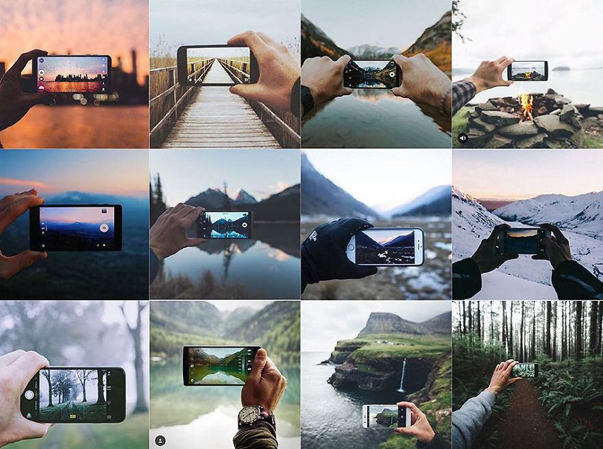 “Rare” Horizontal Phone In The Wild