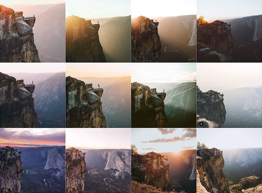 This Person Perched Precariously