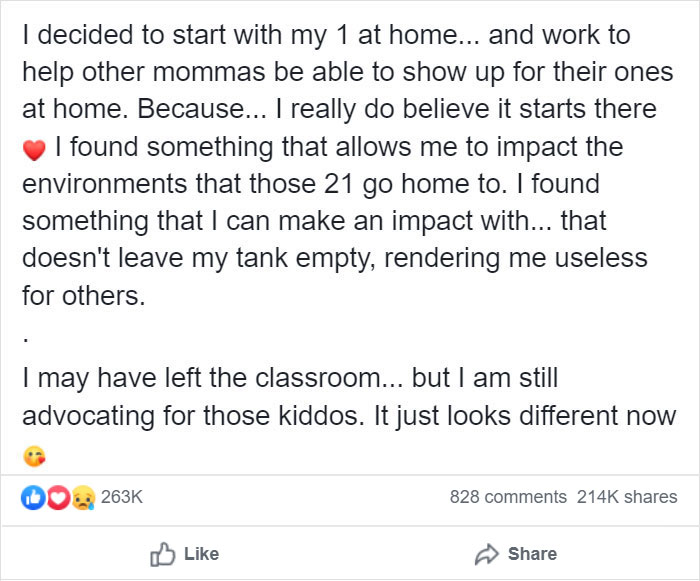Ex-Kindergarten Teacher Lists 5 Reasons Why She Quit Her Job, Gets 263K Likes Ex-Kindergarten Teacher Lists 5 Reasons Why She Quit Her Job, Gets 263K Likes