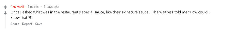 We Asked People With Food Allergies The Stupidest/Least Helpful Things They've Ever Been Told By Restaurant Staff (11 Responses)