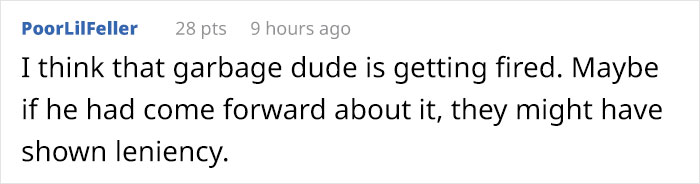 Garbage Truck Hits A Parked Car And Drives Off, Witness Leaves A Note Offering Footage Of The Accident