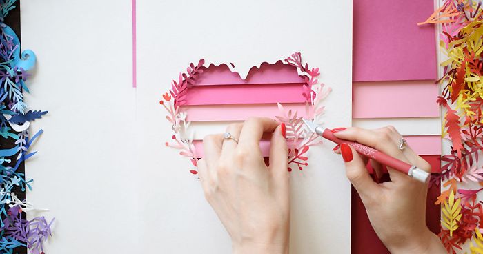 In Honor Of Pride Month, I Crafted 6 Paper LGBTQ+ Flags