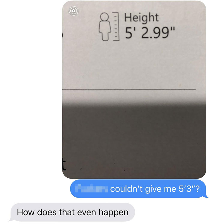 You Really Couldn’t Give It To Me?