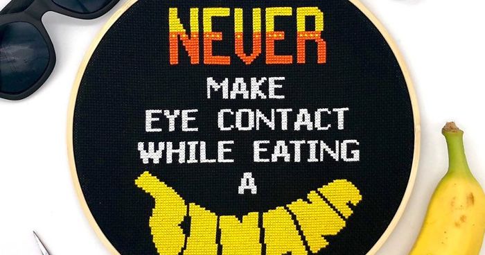 Here Are 21 Of My Funny And Sassy Cross-Stitch Designs