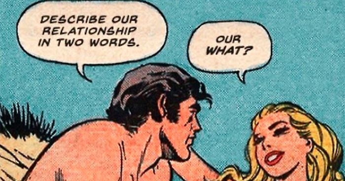 30 Vintage Comics Mashed With Disappointing Modern Love