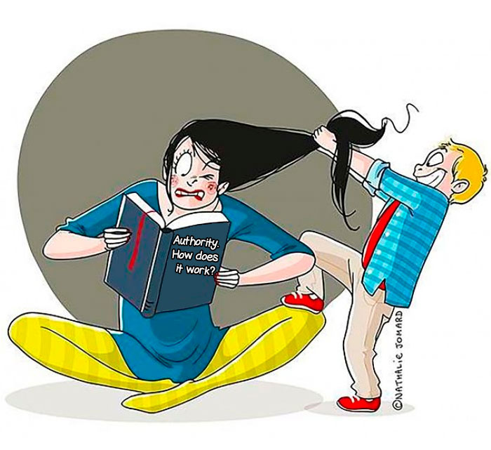 Trying To Maintain Authority In The House Is Never Easy