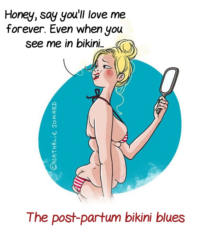 No One Could Prepare You For The First Time Wearing A Bikini After Giving Birth