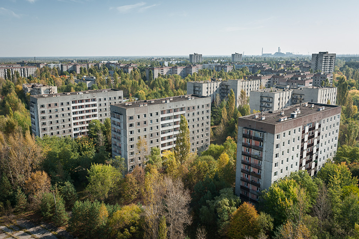 Nature Is Slowly Taking Back The Derelict Buildings In This Eerie Ghost Town