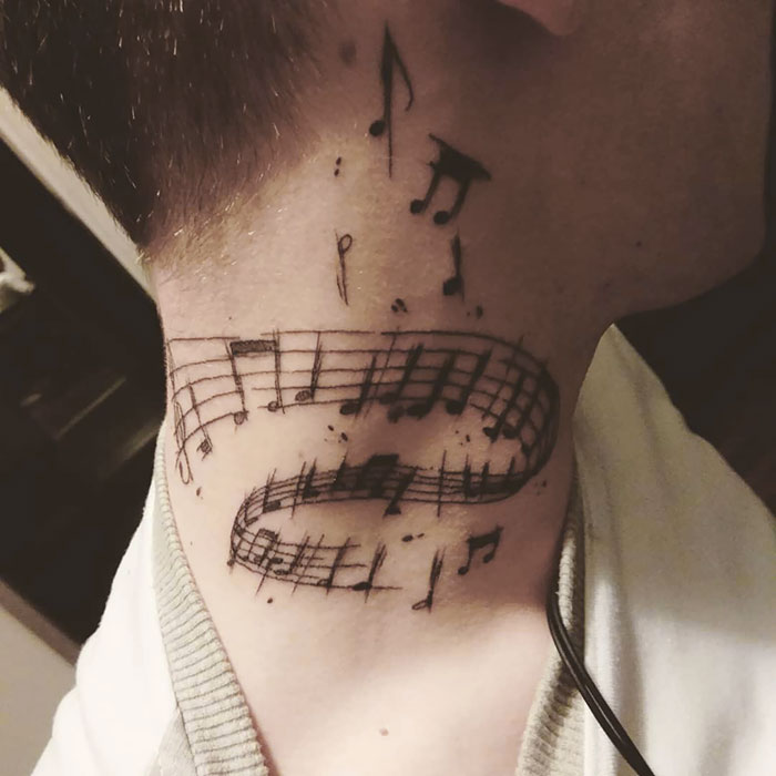 Music Inspired Tattoo