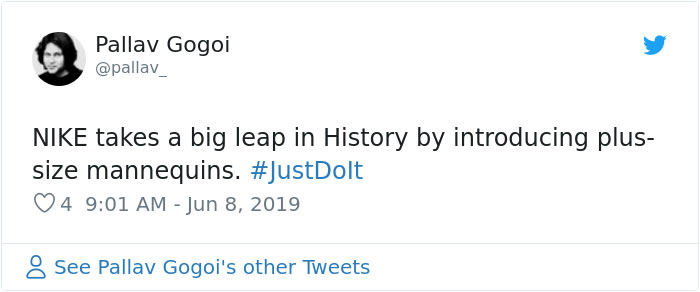 A Nike Store In London Received Backlash After Installing Plus Size Mannequins A Nike Store In London Received Backlash After Installing Plus Size Mannequins