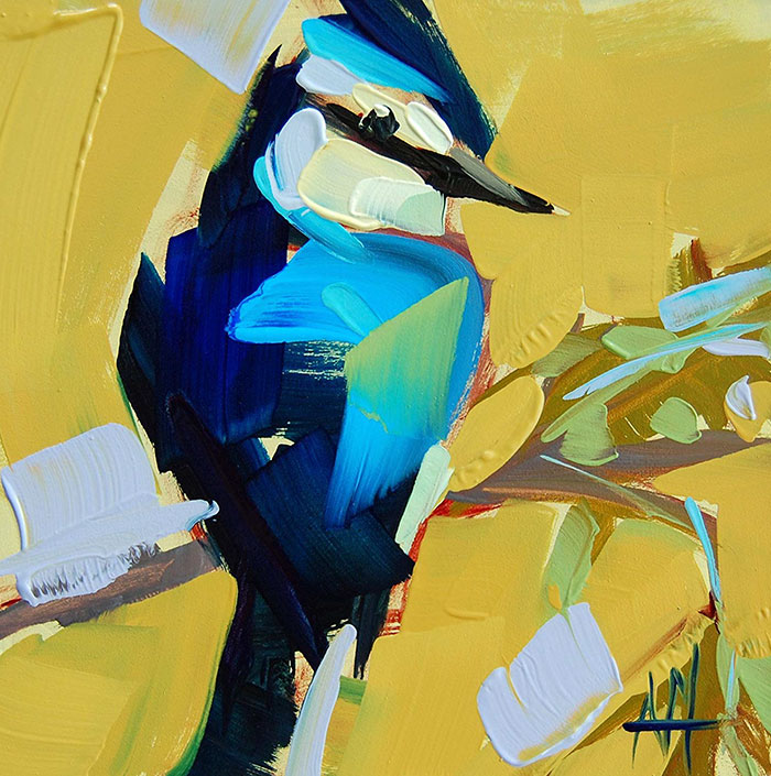 Bird Oil Painting