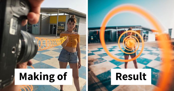 Photographer Uses Creative Tricks To Take Amazing Pictures (12 Pics)