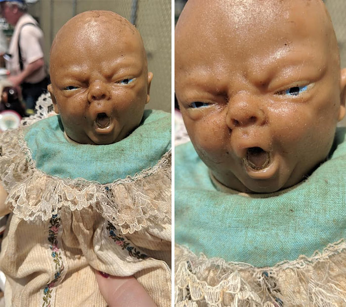 Ugliest Doll I've Ever Seen.... I Wanna Scream With Her