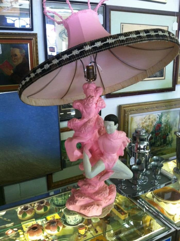 Somehow I Managed To Resist This While Looking For A New Nightstand Lamp Years Ago