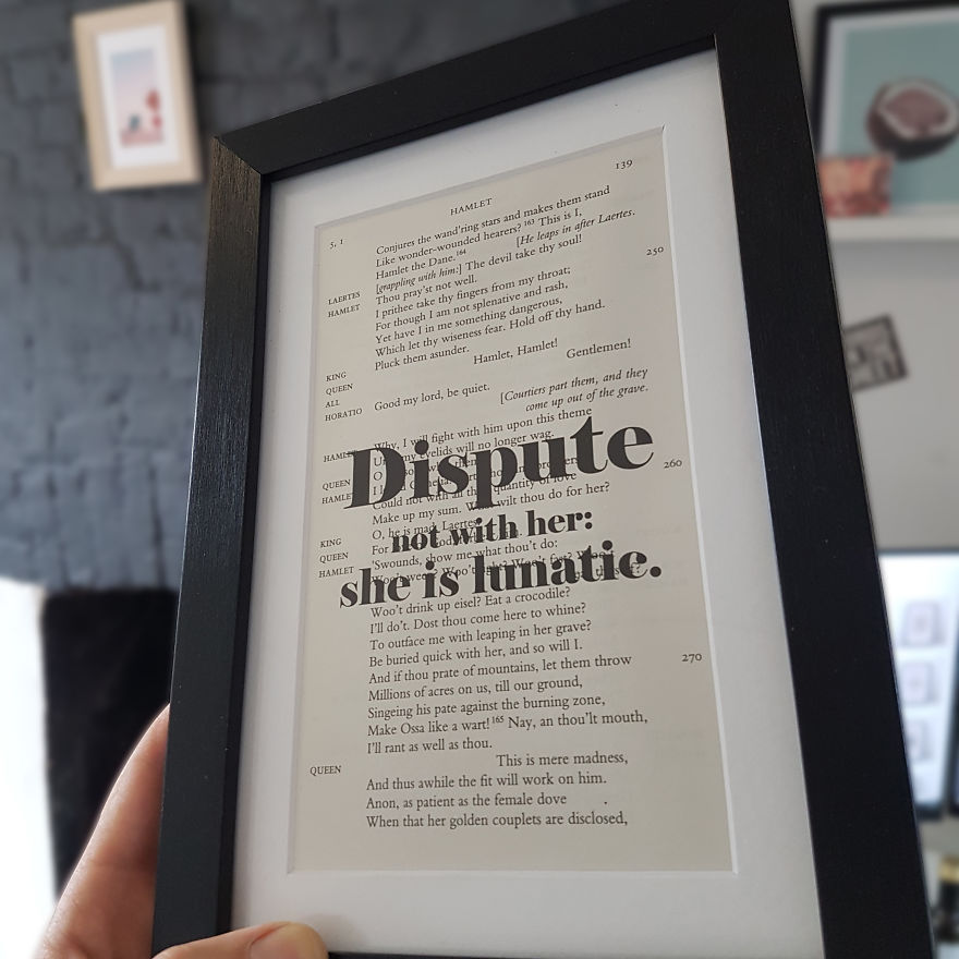 I Created A Range Of Shakespeare Quotes As Gifts For Book Lovers I Created A Range Of Shakespeare Quotes As Gifts For Book Lovers