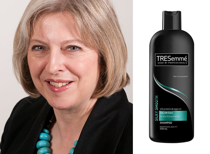 Theresa May Dresses A Lot Like Tresemmé Bottles And The 9 Comparisons Are Hilarious Theresa May Dresses A Lot Like Tresemmé Bottles And The 9 Comparisons Are Hilarious