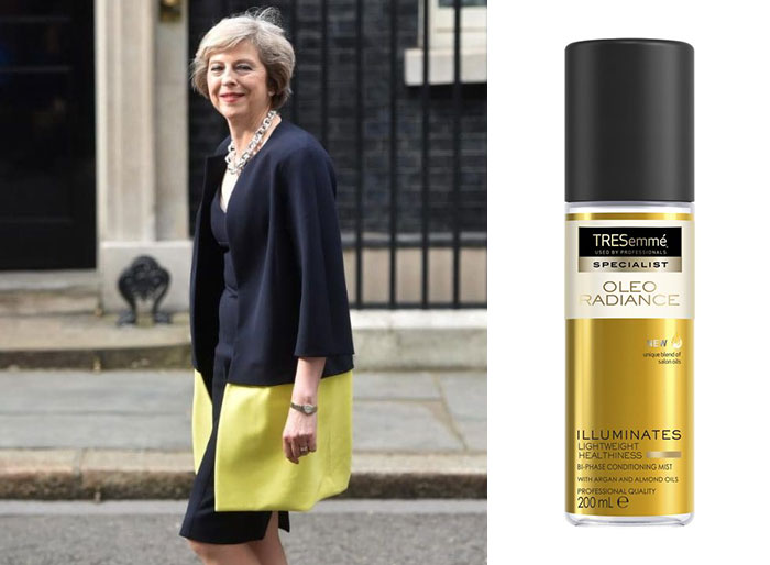 Theresa May Dresses A Lot Like Tresemmé Bottles And The 9 Comparisons Are Hilarious Theresa May Dresses A Lot Like Tresemmé Bottles And The 9 Comparisons Are Hilarious