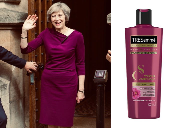 Theresa May Dresses A Lot Like Tresemmé Bottles And The 9 Comparisons Are Hilarious Theresa May Dresses A Lot Like Tresemmé Bottles And The 9 Comparisons Are Hilarious