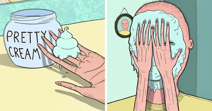 26 Scary Comics By An American Artist That Are Oddly Fascinating