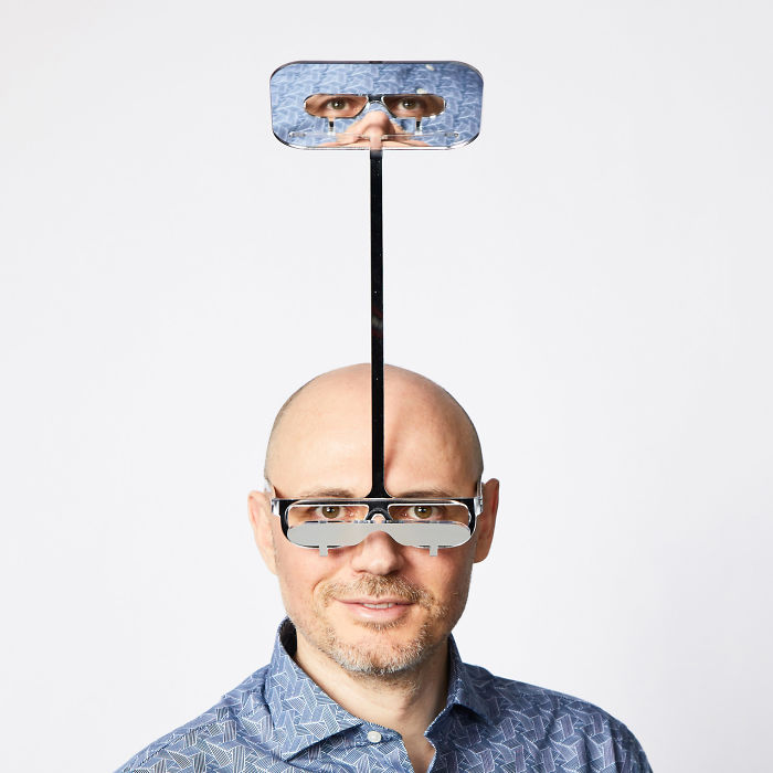 Guy Invents Glasses That Allow Short People To See The World From 'Above' (+6 Other Inventions) Guy Invents Glasses That Allow Short People To See The World From 'Above' (+6 Other Inventions)