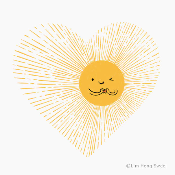 I Made 21 Warm Illustrations To Celebrate The Beginning Of Summer 2019!