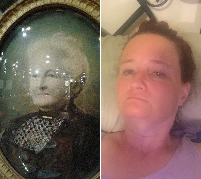 Weird Find Doppelgänger. No Relation Whatsoever.