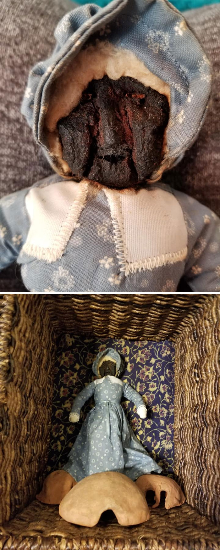 This Creepy Shrunken Apple Head Doll... Yes It Came Home With Me