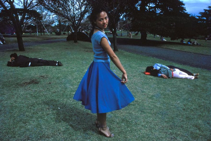 Keiko, Yoyogi Park, 1979