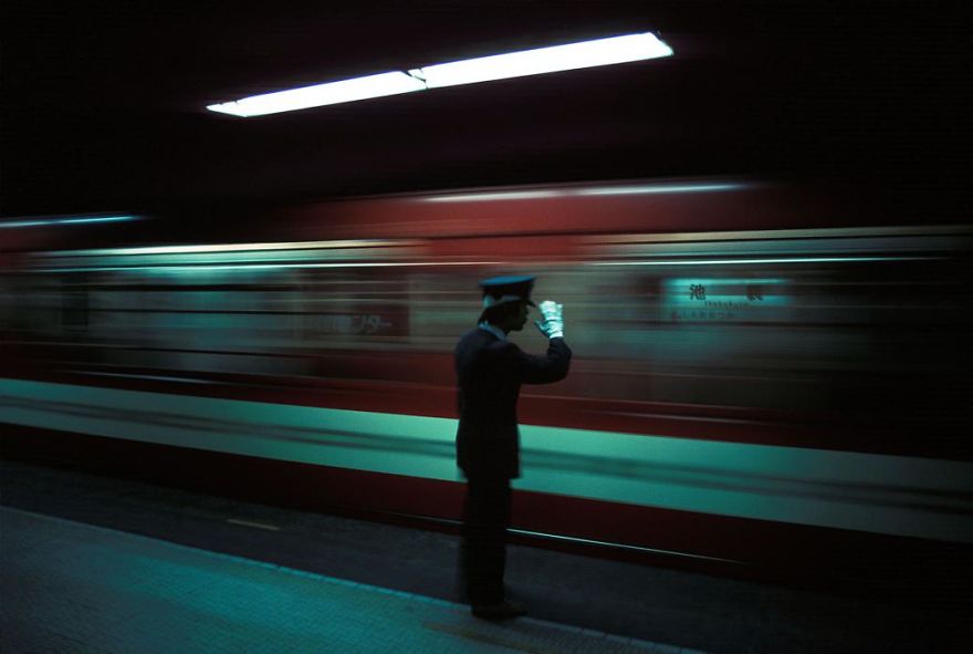Ikebukuro Subway Station, 1976