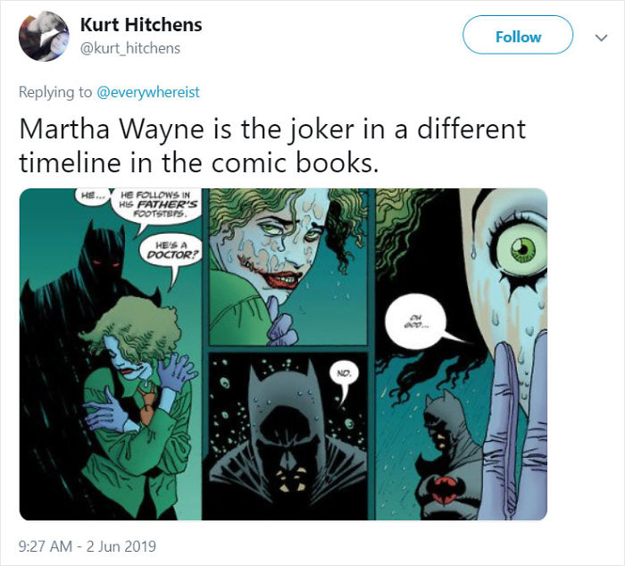 Woman Suggests That A Female Joker Would Be A Convincing Character, And Men Lose Their Minds Woman Suggests That A Female Joker Would Be A Convincing Character, And Men Lose Their Minds
