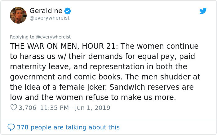 Woman Suggests That A Female Joker Would Be A Convincing Character, And Men Lose Their Minds Woman Suggests That A Female Joker Would Be A Convincing Character, And Men Lose Their Minds