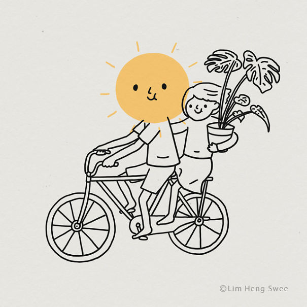 I Made 21 Warm Illustrations To Celebrate The Beginning Of Summer 2019!