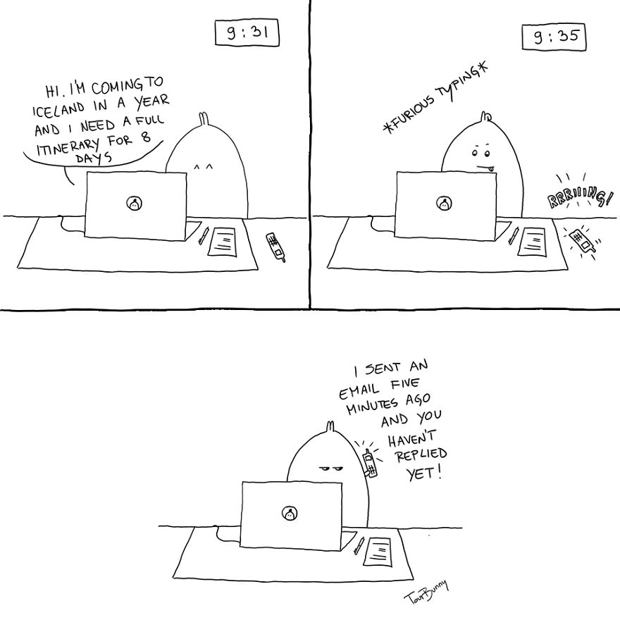 The Tourbunny - 15 Relatable Comics About Encounters With Horrible Tourists